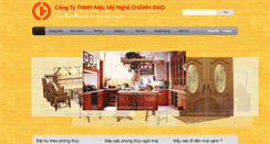 Desktop Screenshot of chanhdaofurniture.com